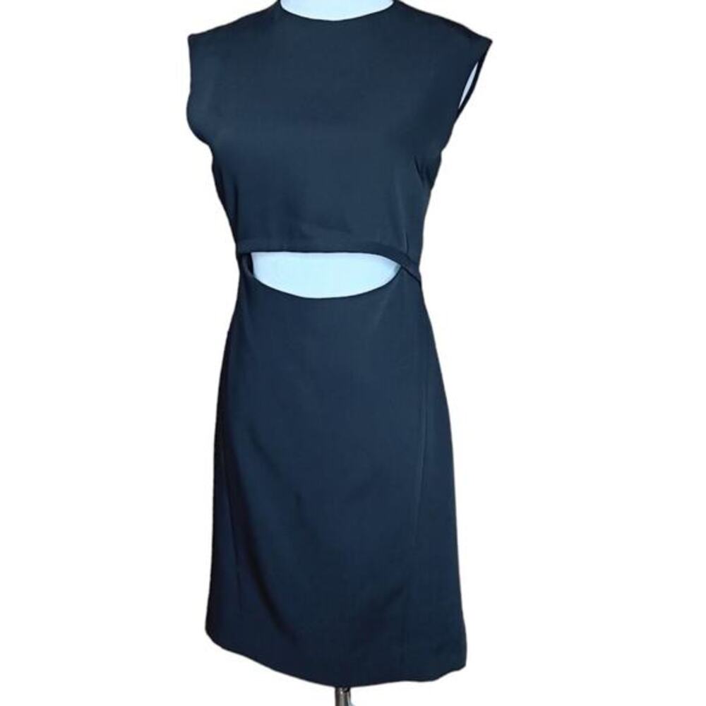PUBLIC SCHOOL Whimsygoth Dress Coquette Midriff Cutout Witchy 0 XS Cap Sleeves